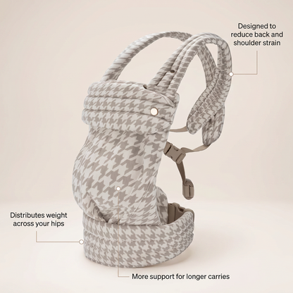 Khaki Houndstooth