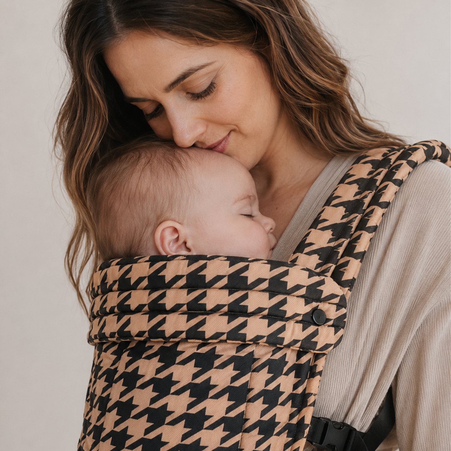 Mocha Houndstooth